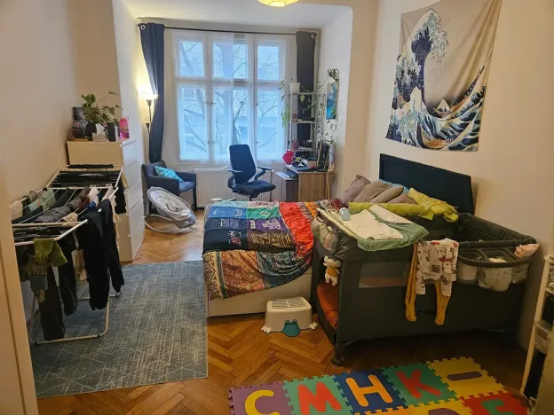 Pronájem bytu 2+kk, Praha - Žižkov, Čajkovského, 60 m2