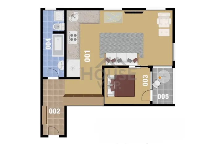 Prodej bytu 2+kk, Praha - Letňany, Kostomlatská, 47 m2