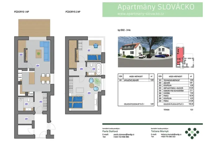 Prodej rodinného domu, Skalka, 91 m2
