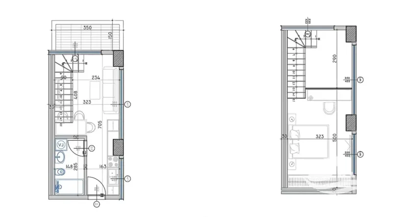 Prodej bytu 2+kk, Qerret, Albánie, 44 m2