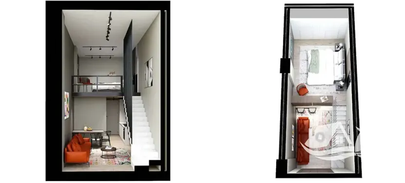 Prodej bytu 2+kk, Qerret, Albánie, 44 m2