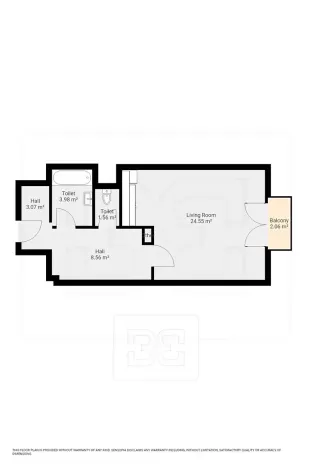 Pronájem bytu 1+kk, Liberec, Ořechová, 42 m2