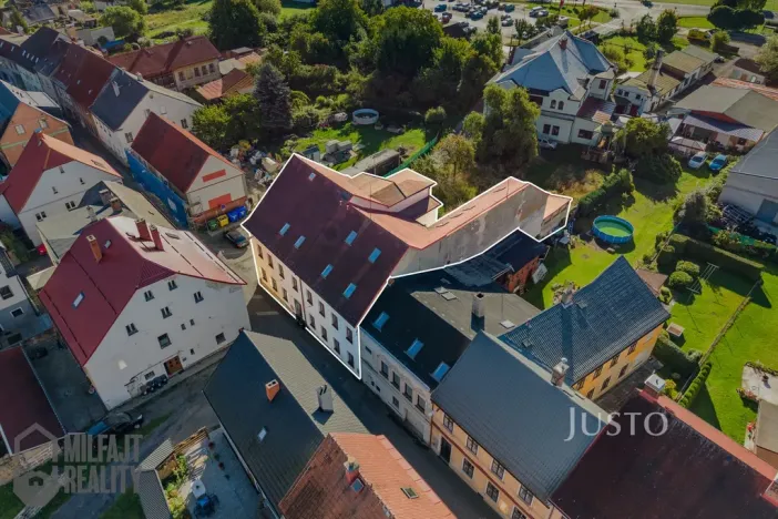 Prodej činžovního domu, Cvikov - Cvikov I, Kollárova, 851 m2