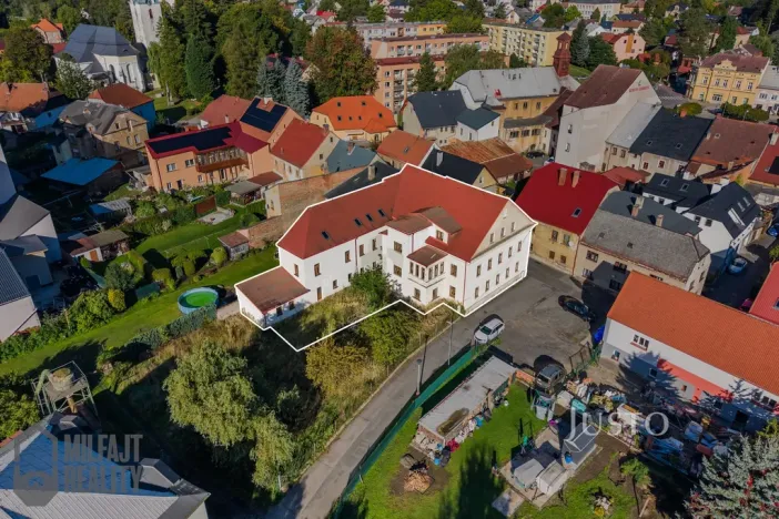 Prodej činžovního domu, Cvikov - Cvikov I, Kollárova, 851 m2