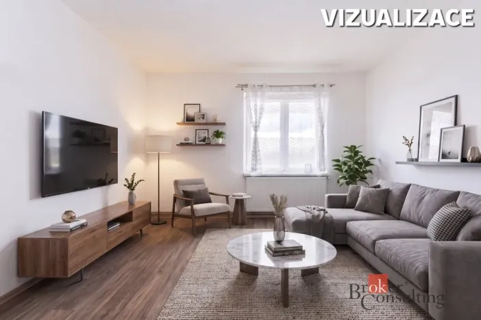 Prodej bytu 1+1, Zabrušany - Všechlapy, 42 m2