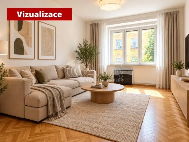 Pronájem bytu 2+kk, Praha - Nusle, V Horkách, 45 m2