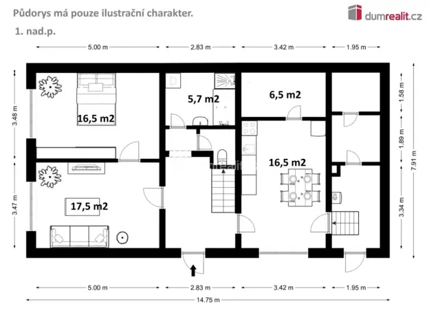 Prodej rodinného domu, Křemže, Náměstí, 220 m2
