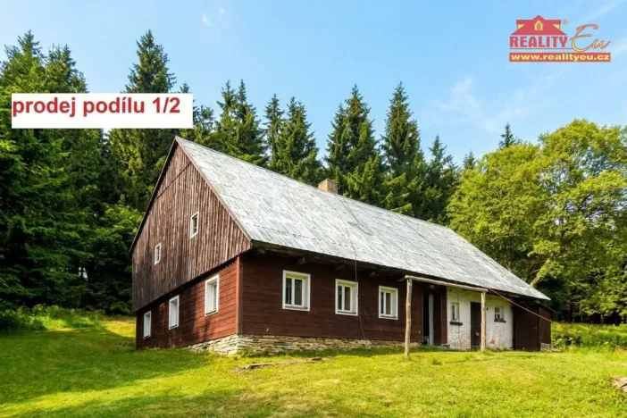 Prodej podílu 1/2 chalupy, Horní Maršov - Horní Lysečiny, 126 m2