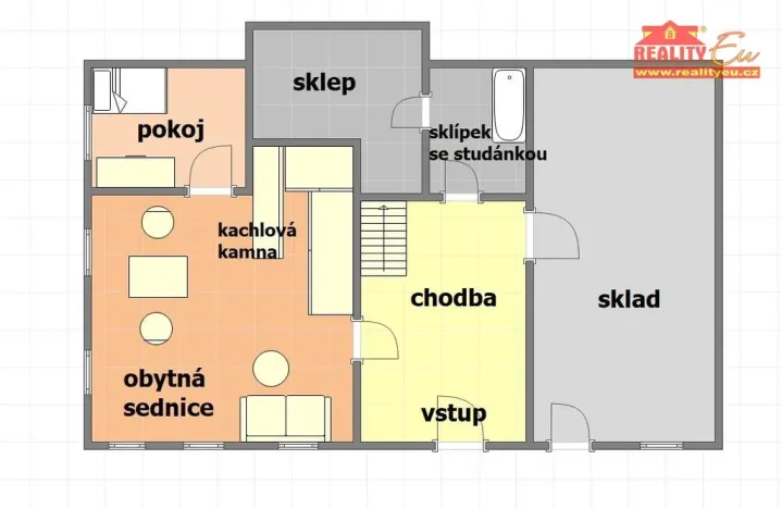 Prodej podílu 1/2 chalupy, Horní Maršov - Horní Lysečiny, 126 m2