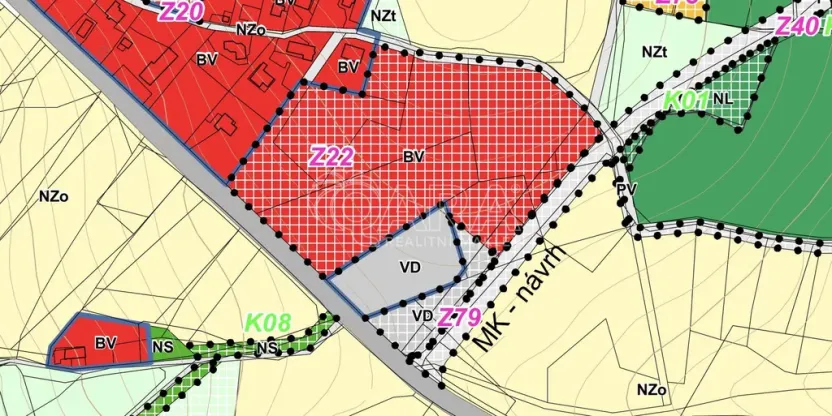 Prodej pozemku pro bydlení, Chotýšany - Křemení, 8280 m2