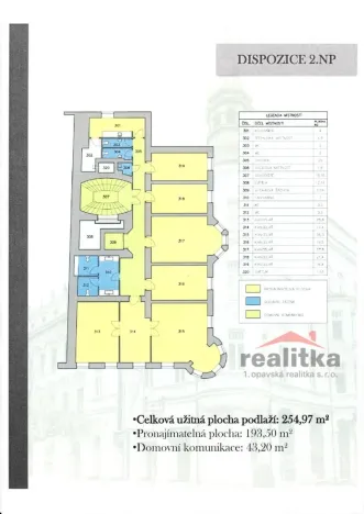Pronájem kanceláře, Opava - Město, Horní náměstí, 28 m2