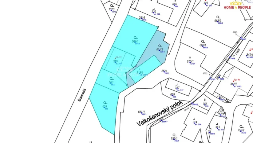 Prodej ubytování, Velký Šenov, 500 m2