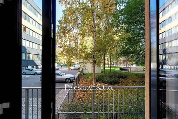 Pronájem bytu 1+kk, Praha - Holešovice, Jankovcova, 38 m2