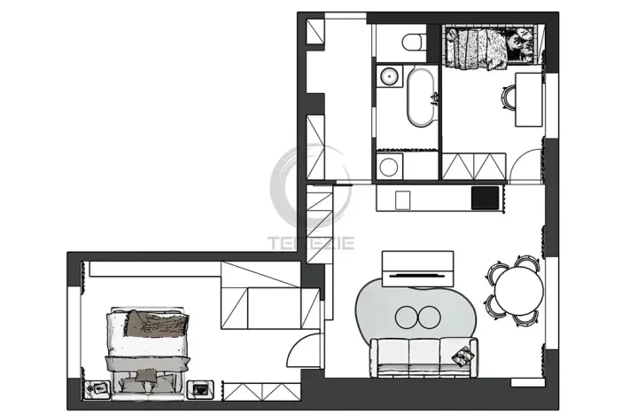 Prodej bytu 3+kk, Praha - Vinohrady, Nad Primaskou, 60 m2