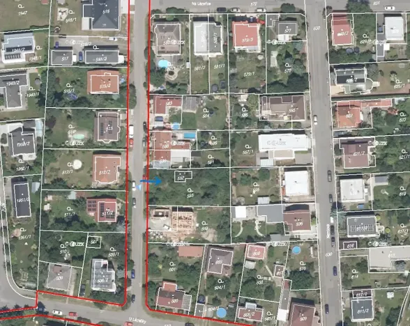Prodej pozemku pro bydlení, Praha - Dubeč, Martinova, 735 m2