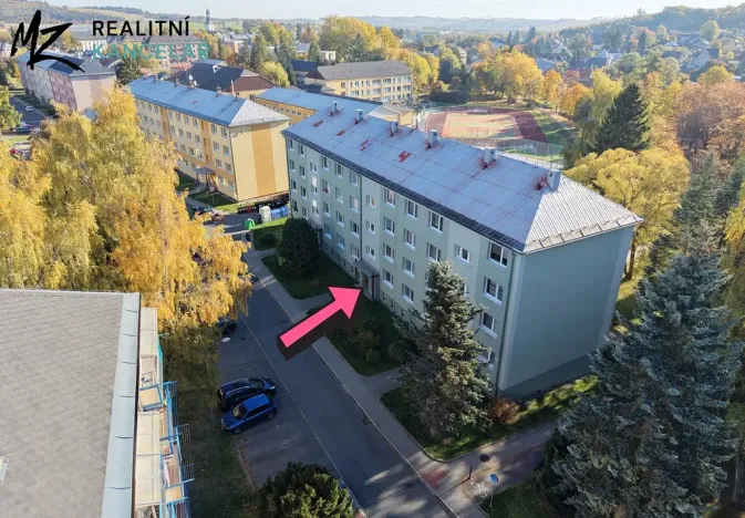 Prodej bytu 2+1, Rýmařov, Větrná, 59 m2