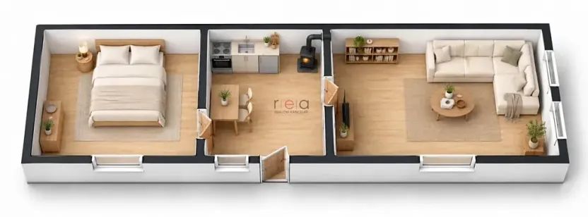 Prodej rodinného domu, Černé Voděrady, 60 m2