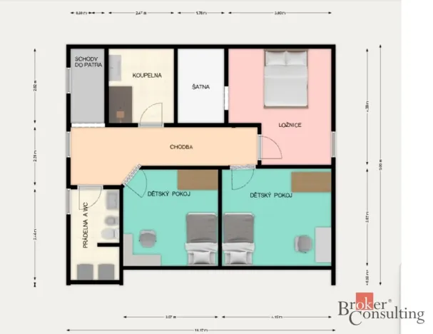 Prodej rodinného domu, Praha - Dolní Chabry, Bolebořská, 268 m2