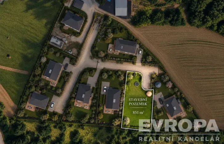 Prodej pozemku pro bydlení, Soutice, 851 m2