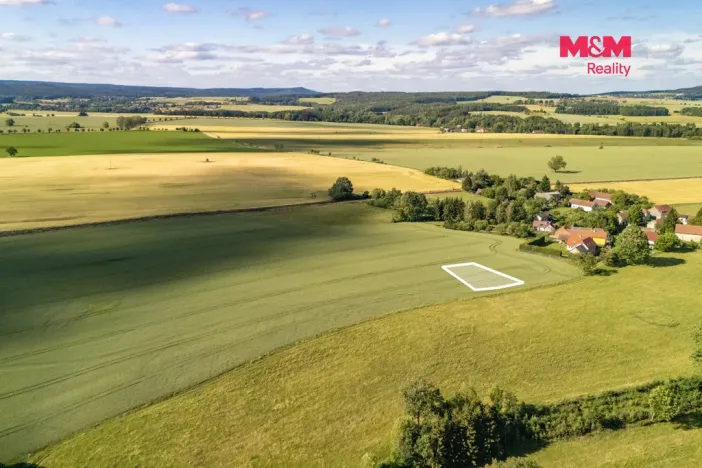 Prodej pole, Rožmitál pod Třemšínem - Skuhrov, 1228 m2