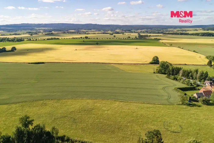 Prodej pole, Rožmitál pod Třemšínem - Skuhrov, 1150 m2