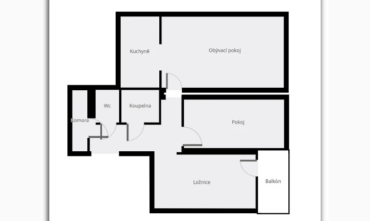 Pronájem bytu 3+kk, Praha - Chodov, Konstantinova, 66 m2