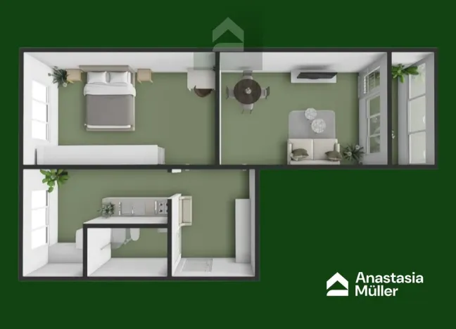 Prodej bytu 2+1, Klatovy - Klatovy III, Plzeňská, 65 m2