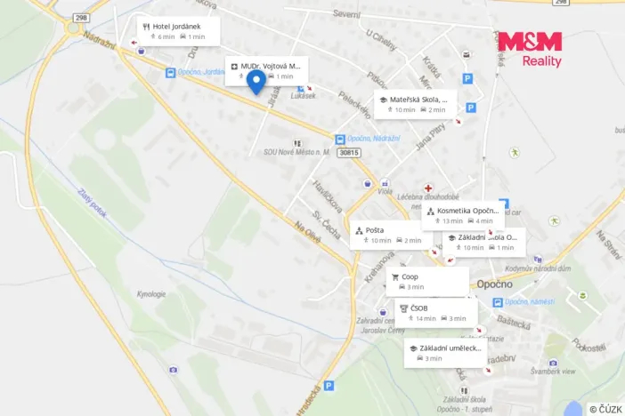 Prodej bytu 2+kk, Opočno, Nádražní, 47 m2