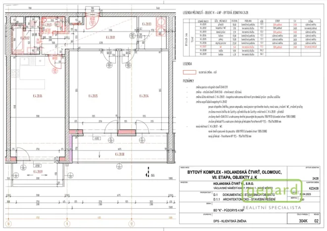Prodej bytu 3+kk, Olomouc, Aloise Rašína, 88 m2