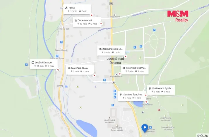 Prodej bytu 2+1, Loučná nad Desnou, 58 m2