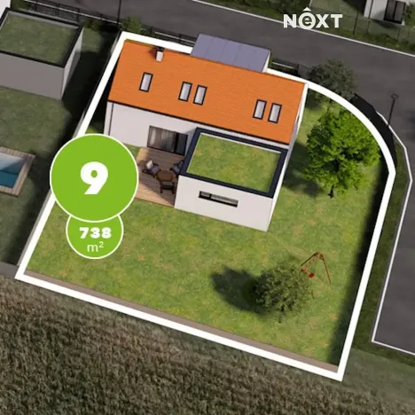 Prodej pozemku pro bydlení, Stavenice, 738 m2