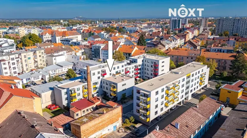 Pronájem bytu 2+kk, Pardubice, Bratranců Veverkových, 46 m2