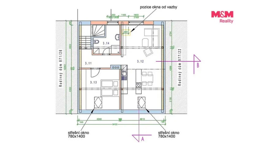 Pronájem bytu 2+kk, Svitavy - Předměstí, Poličská, 80 m2