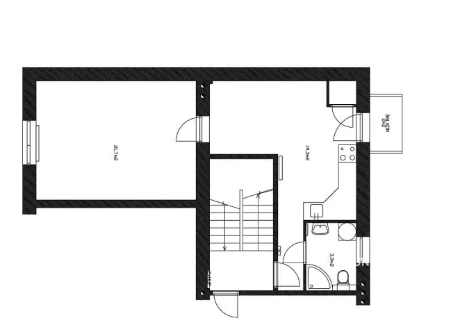 Pronájem bytu 2+kk, Brno - Komárov, Jeneweinova, 45 m2