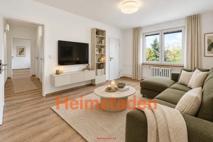Pronájem bytu 2+1, Karviná - Mizerov, Žižkova, 48 m2
