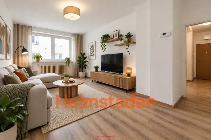 Pronájem bytu 2+1, Orlová - Poruba, Hornická, 53 m2