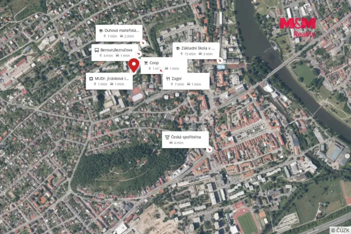 Prodej bytu 1+1, Beroun - Beroun-Město, Branislavova, 36 m2