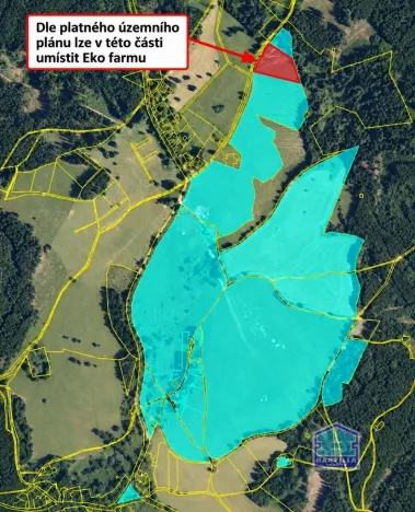 Prodej louky, Lesná - Stará Knížecí Huť, 410390 m2