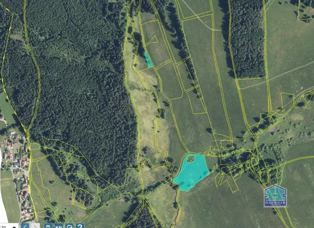 Prodej louky, Lesná - Stará Knížecí Huť, 9771 m2