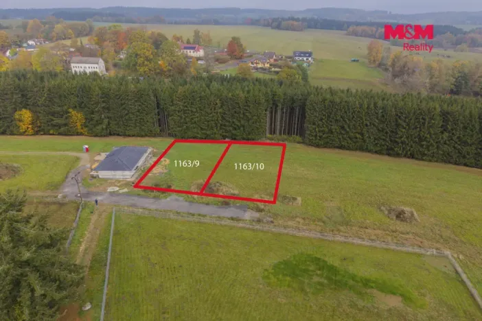 Prodej pozemku pro bydlení, Krásná, 997 m2
