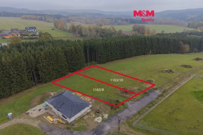Prodej pozemku pro bydlení, Krásná, 999 m2