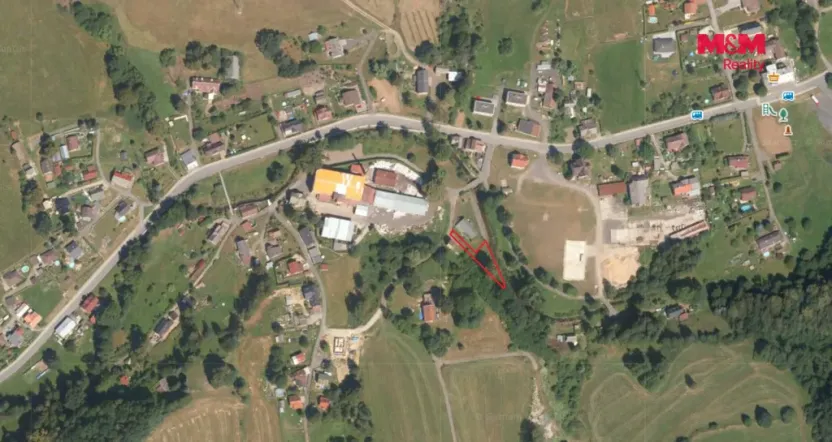 Prodej zahrady, Chrastava, 349 m2