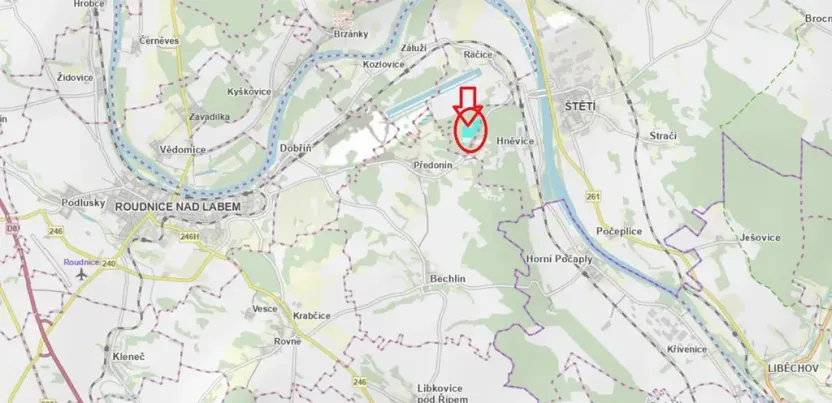Prodej lesa, Račice, 76710 m2