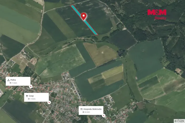 Prodej pole, Tymákov, 17200 m2