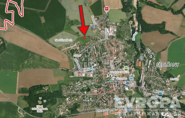 Prodej pozemku pro bydlení, Sedlčany, 1314 m2