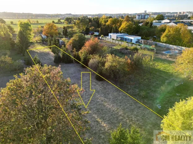 Prodej pozemku pro bydlení, Olomouc - Nové Sady, Andělská, 1434 m2