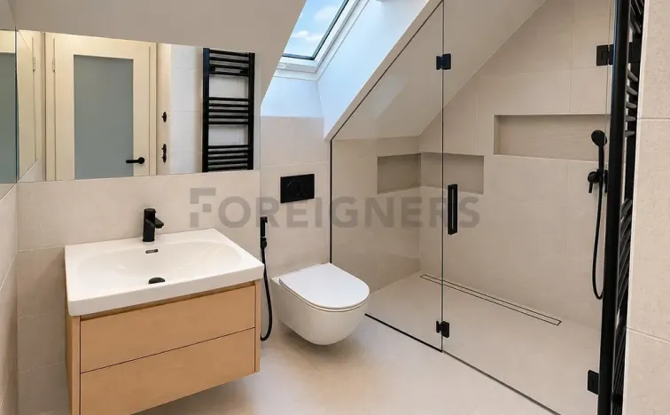 Pronájem bytu 1+kk, Praha - Žižkov, Čajkovského, 31 m2