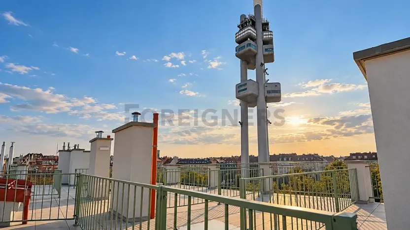 Pronájem bytu 1+kk, Praha - Žižkov, Čajkovského, 31 m2
