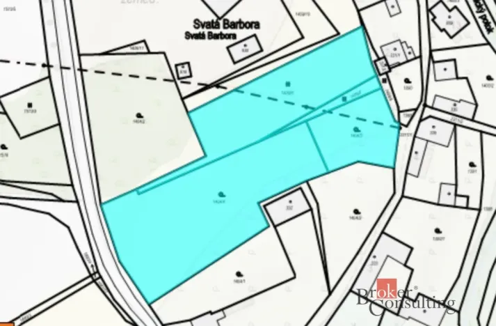 Prodej pozemku pro bydlení, Radnice - Svatá Barbora, 7544 m2