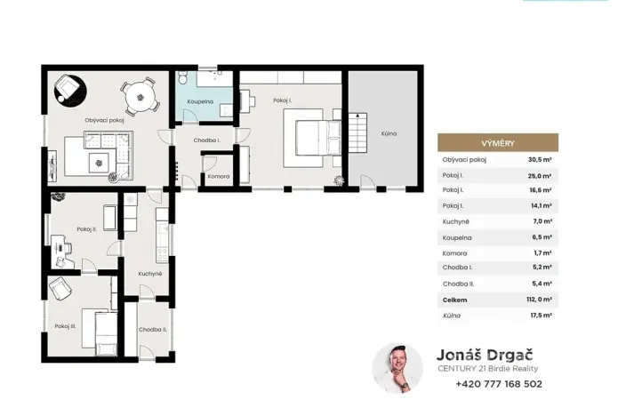 Prodej rodinného domu, Ronov nad Doubravou, Zámecká, 112 m2